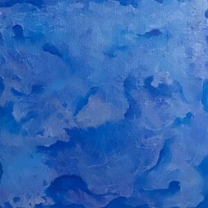 A blue sky with clouds in it