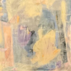 Abstract pastel color painting.