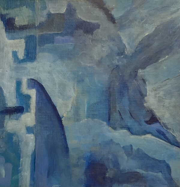 Frozen Passage-Abstract Giclée Print