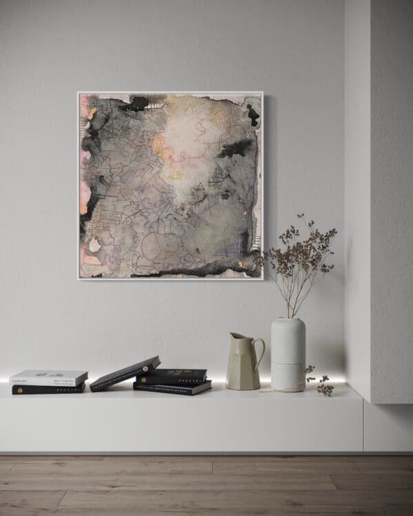 Inky Ballet-Abstract Giclée Print - Image 2