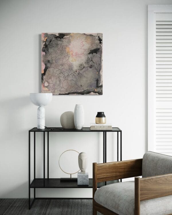 Inky Ballet-Abstract Giclée Print - Image 3
