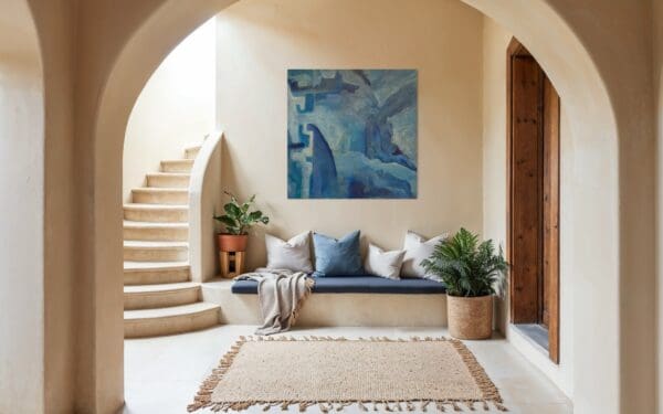 Frozen Passage-Abstract Giclée Print - Image 3